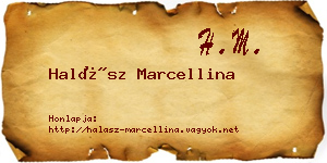 Halász Marcellina névjegykártya